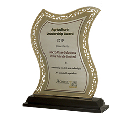 Premio per la Leadership Tecnologica da ‘Agriculture Today India’